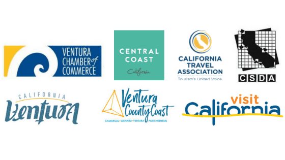 various tourism parter logos stacked