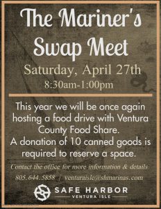 Mariner's swap meet poster