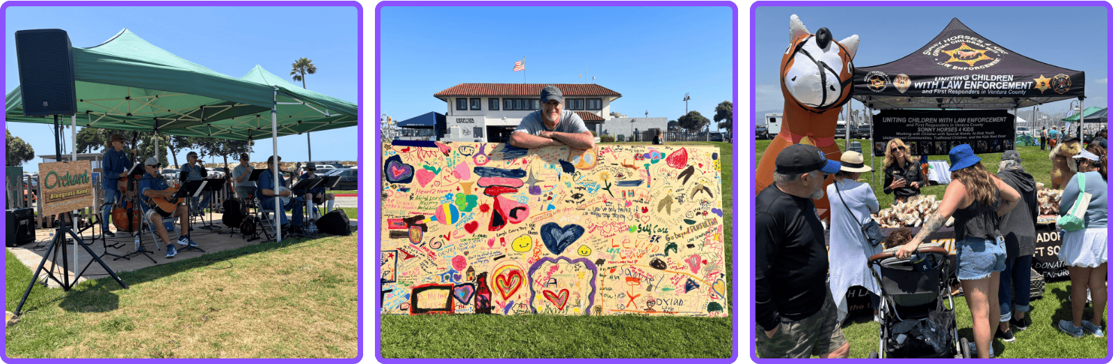 Live music down at Ventura Harbor Village