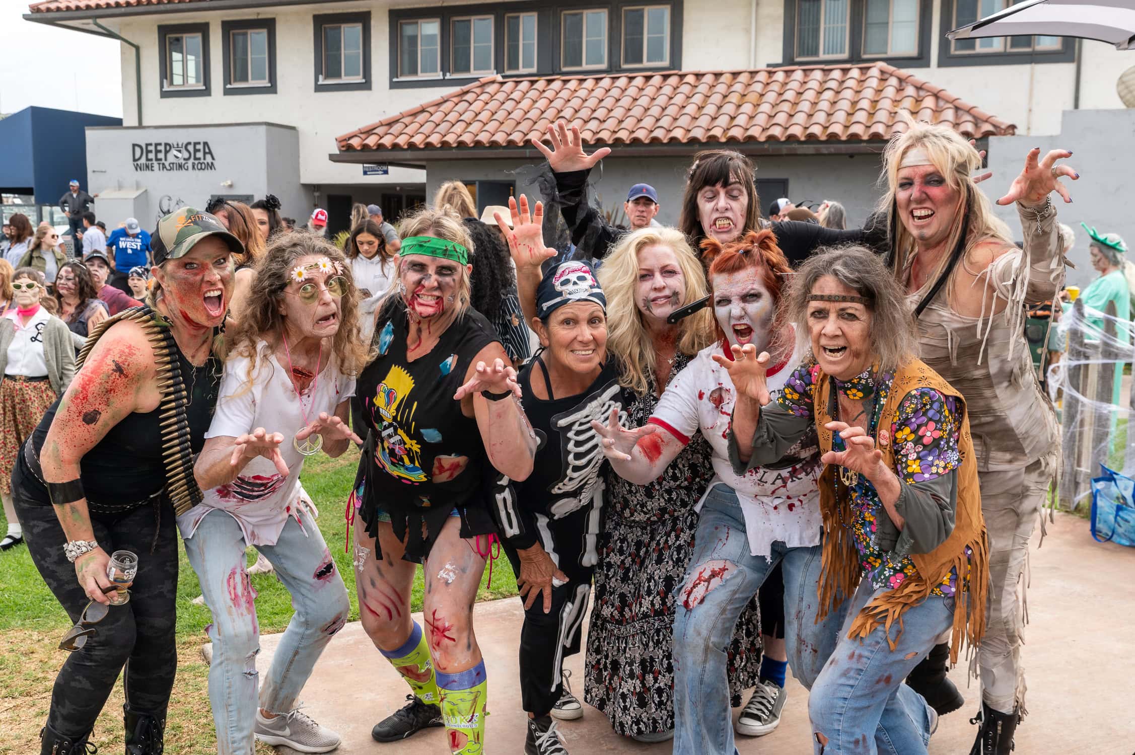 Thriller Zombie Dance at Ventura Harbor Village